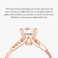 Pinnacle Infinity Full Diamond Ring - Carrie K.