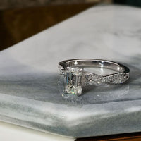 1.03ct Lab-Grown Diamond Pinnacle Infinity Full Diamond Ring - Carrie K. 