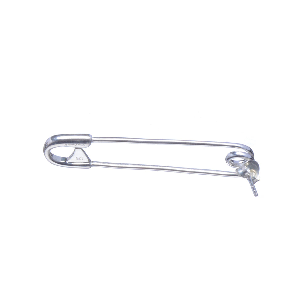 Large Safety Pin Earring