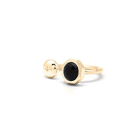 Nut and Bolt Black Bling Ring - Carrie K. 